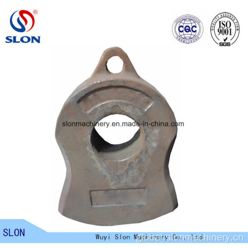 Shredder Replacement Parts Manganese Steel Shredder Stone Impact Crusher Manufactory